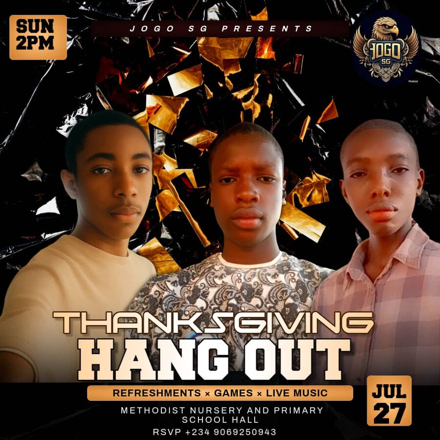 Thanksgiving Hang Out event